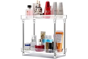KDDSOAM Two Tier Vanity Tray: An Elegant Storage Solution