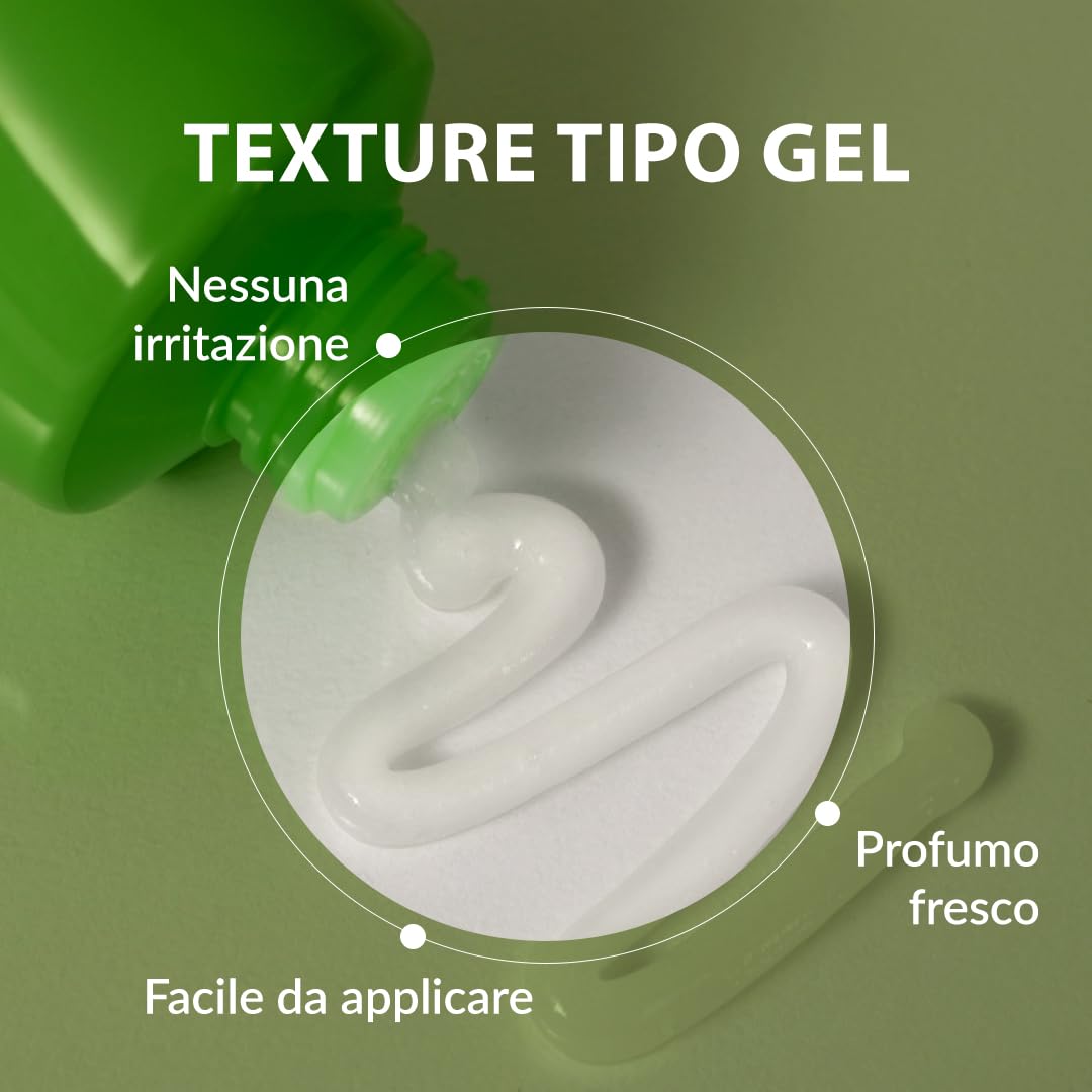 Esfoliante in Gel Smoothie Mela (120ml) Fruttoterapia esfoliante, Pelle liscia e tesa, Correzione del tono, idratante, Trattamento al sebo (Apple Smoothie Peeling Gel)
