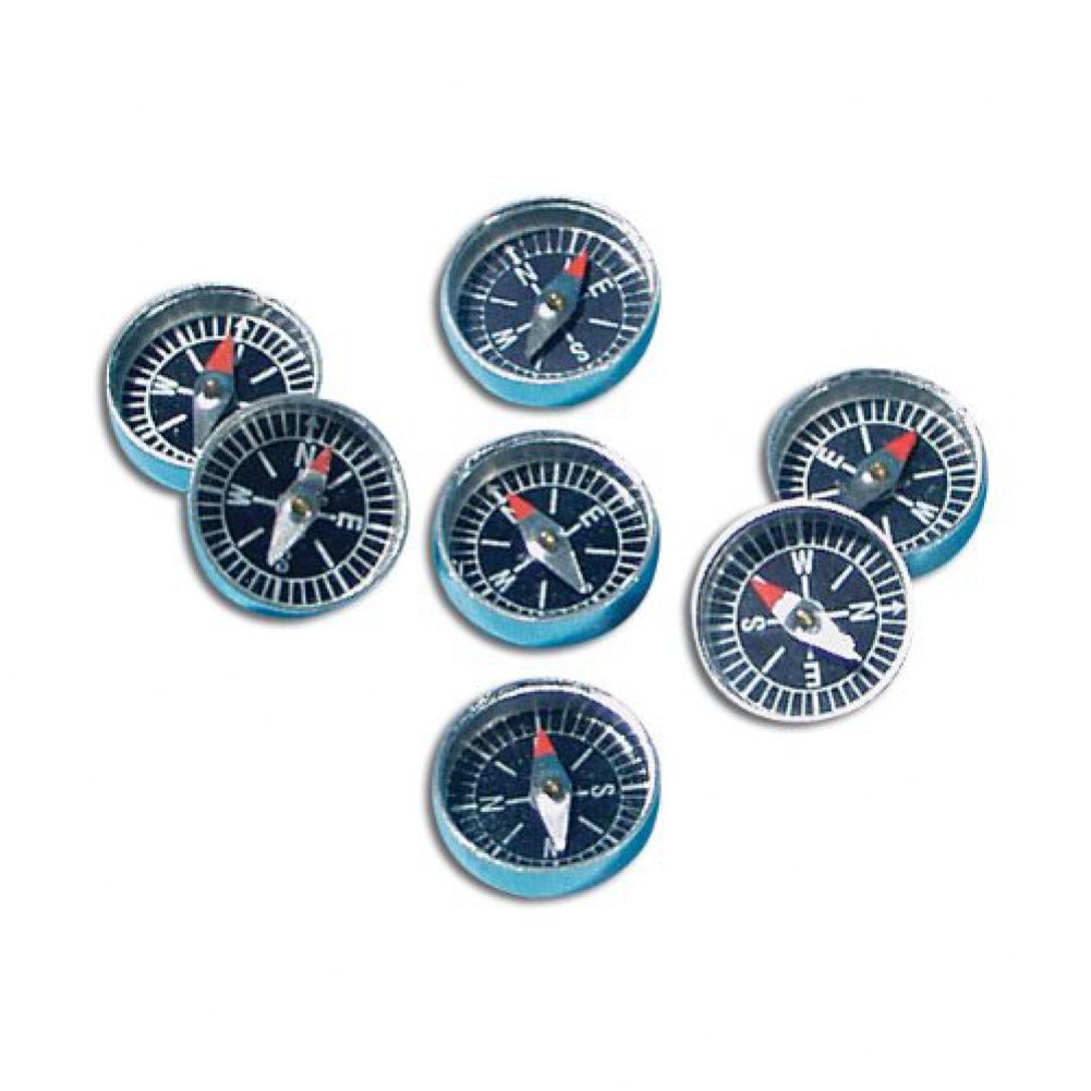 School Specialty-032-2629 Magnetic Field Detection Compass, 3/8" Diameter (Set of 10)