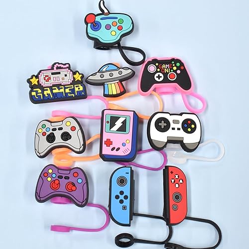 Miniatura 3 de 26 fundas de popote para copa Stanley, cubierta de popote con letra inicial, hermoso estilo de mariposa, compatible con vaso Stanley de 40 y 30