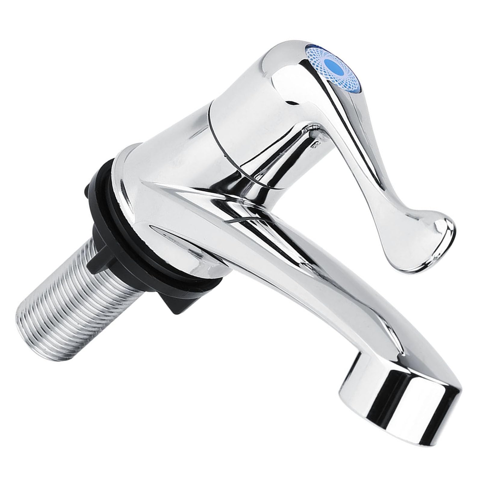 ABS Plastic Single Cold Faucet Sink Basin Water Tap Bathroom Basin Kitchen Sink Accessories with Single Handle for — view 2