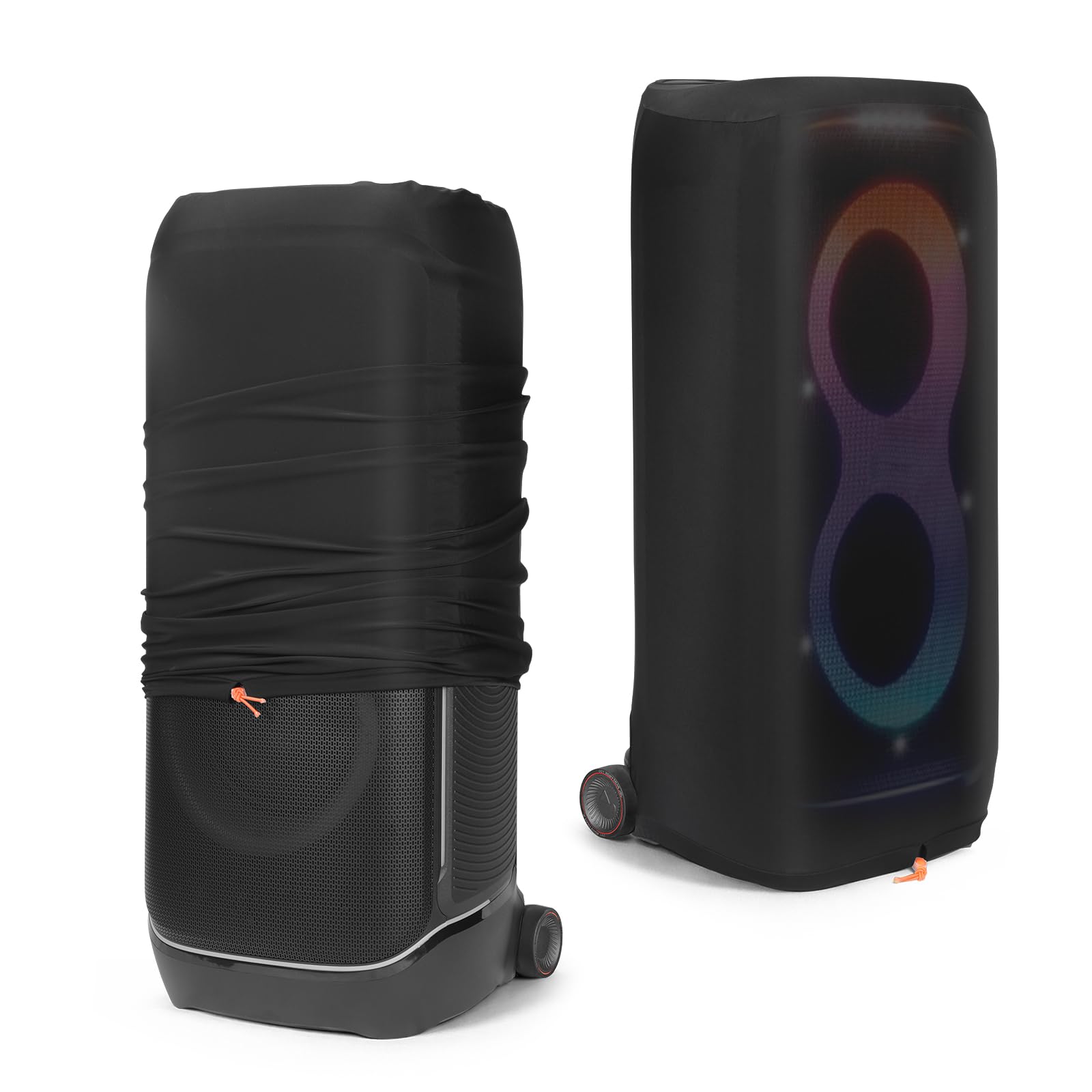Housse anti-poussière souple pour haut-parleur portable JBL Partybox 710/720 - Housse élastique souple pour protection extérieure/rangement à la maison (Partybox 720)