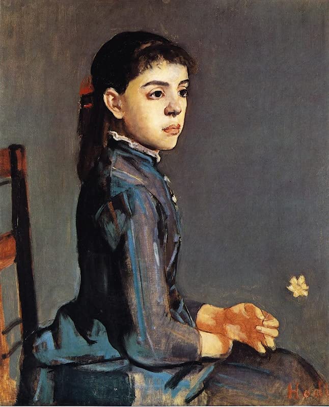 Art Portrait Ferdinand Hodler sur toile de haute qualité pour salon