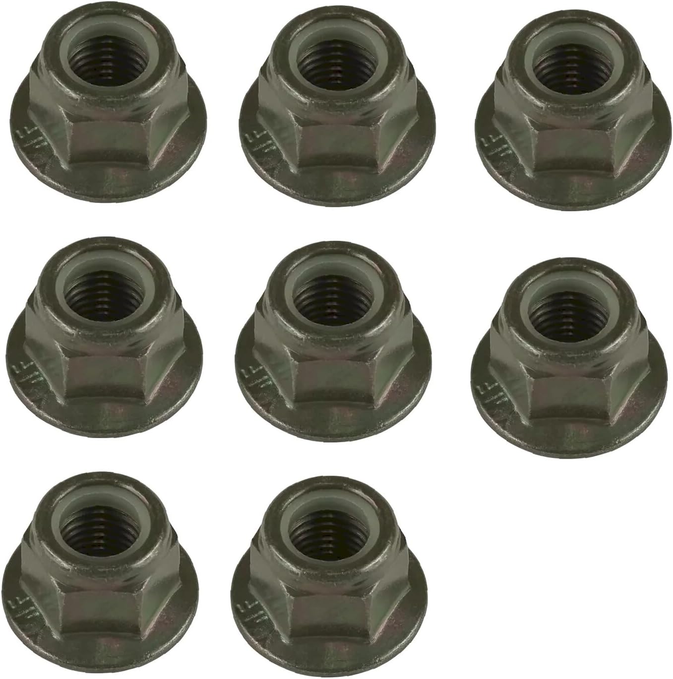 Replacement Part 8X Engine Mount Flanged Nyloc Nut for Polaris RZR Pro XP/XP4 2021