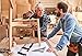 BESSEY TG5.512+2K Clamp, woodworking, F-style, 2K handle, replaceable pads, 5.5 In. x 12 In., 1320 lb