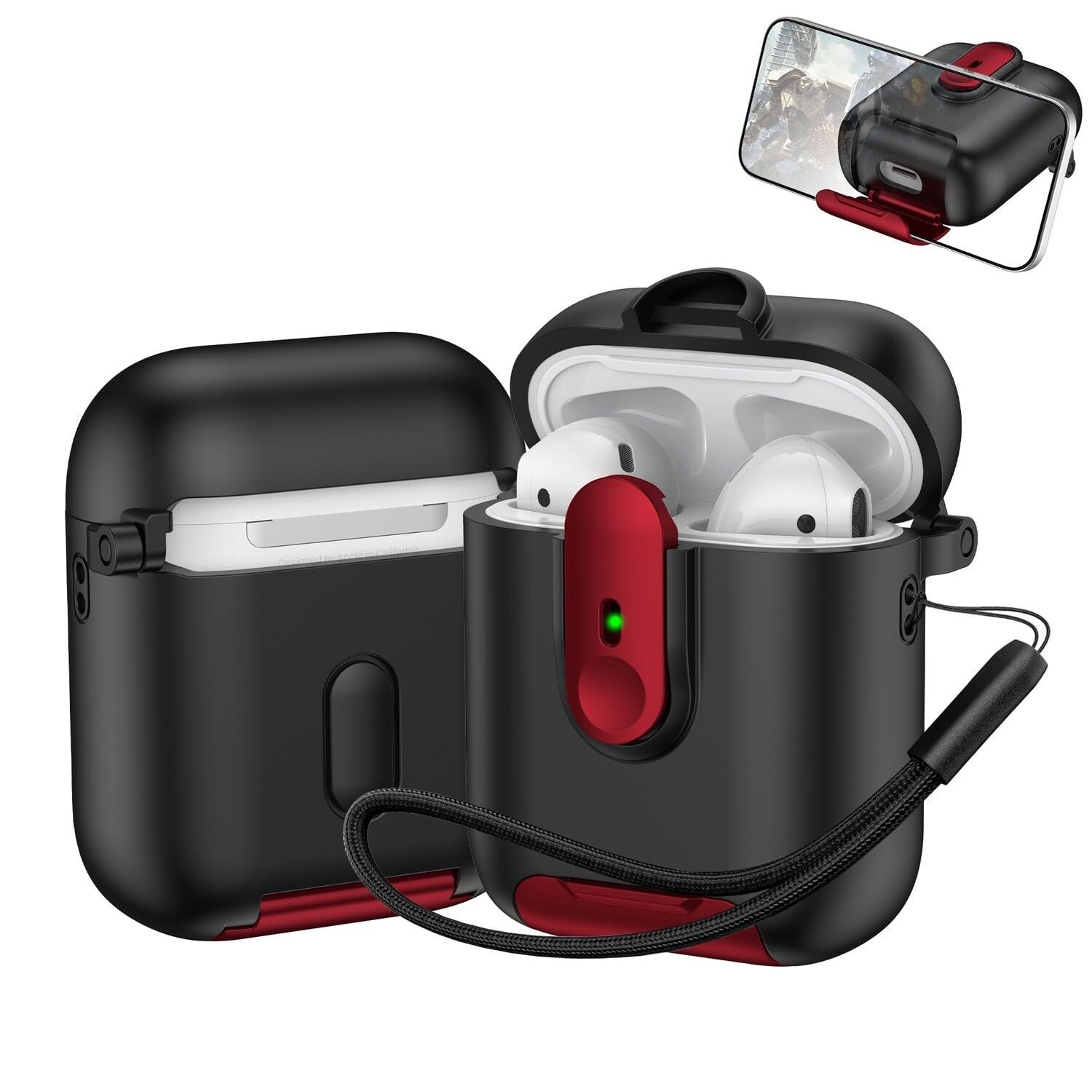 Coque AirPods 2e génération silicone rigide pour éviter les chutes - 7