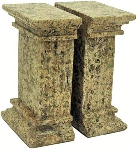 Sujetalibros decorativos de piedra, sujetalibros de oficina de mármol pesado, extra grande