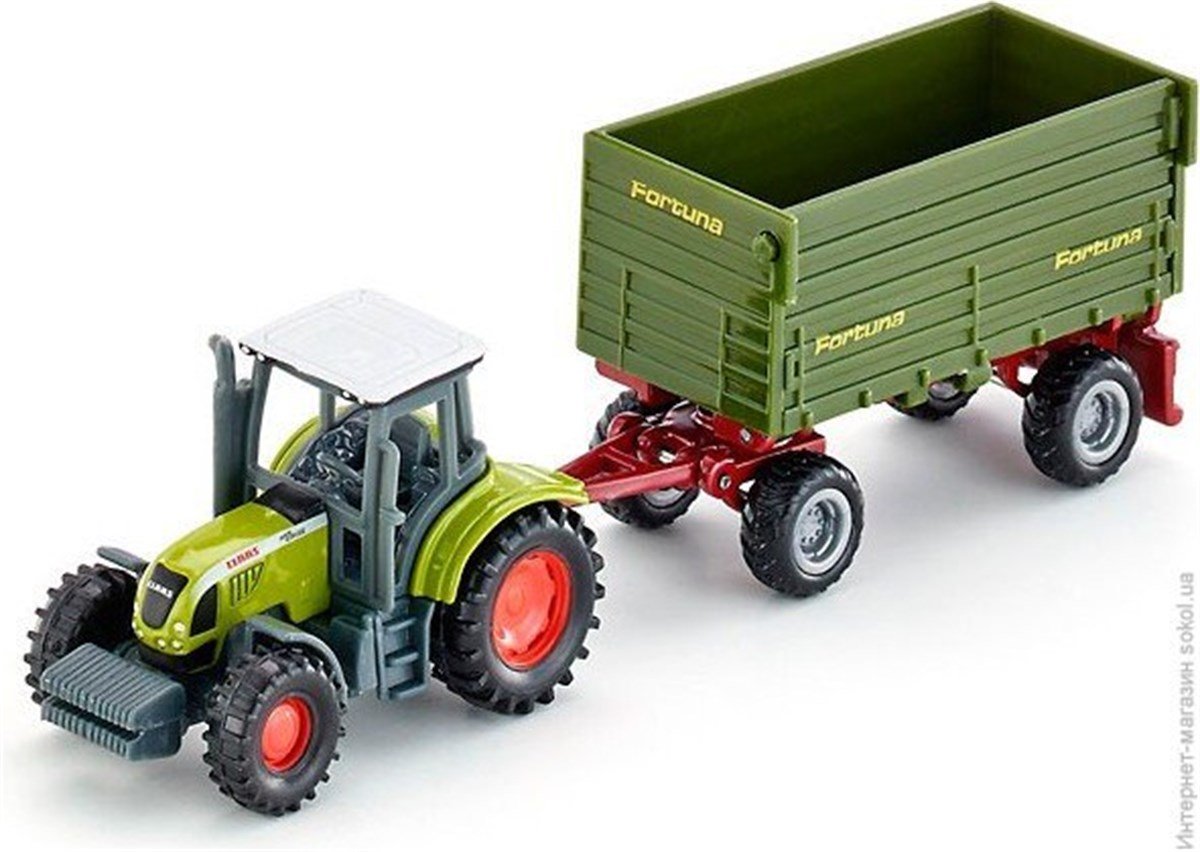 Siku トラクター＋トレーラーセット