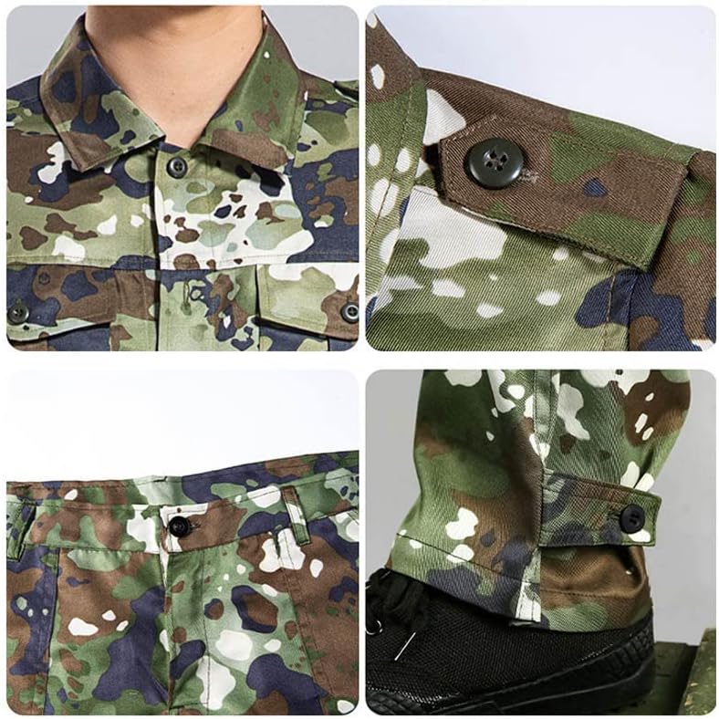 Outdoor Sports Airsoft Shooting Shirt Pants Set Battle Dress Uniform Tactical BDU Set Adult Combat Clothing