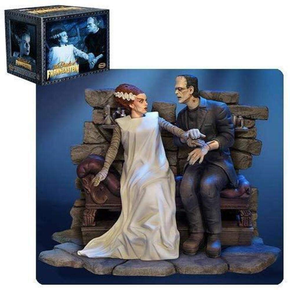 Moebius Models MOE2928 Bride and Monster Finished Polystone