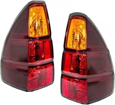 High Performance Tail Lamp Stop Brake Light, Compatible With Lexus GX470 2004-2009 - Rear Tail Lamp With Turn Signal FunctionSilver