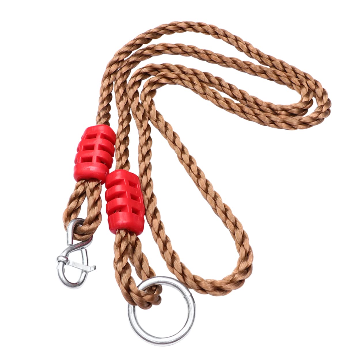 FUNOMOCYA 6-Piece Connect Ropes Set Tree Support Straps Swing Rope for Tree Swing Straps Arborist Nylon Hammock Hanging Hanging Kit Accessories Random Color