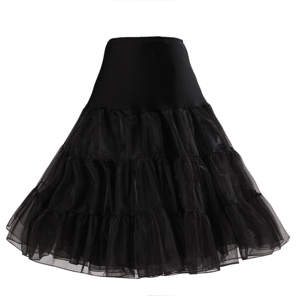 Boolavard® Spódnica Halka w Stylu Lat 50. XX Wieku, Rockabilly, w Wielu Kolorach