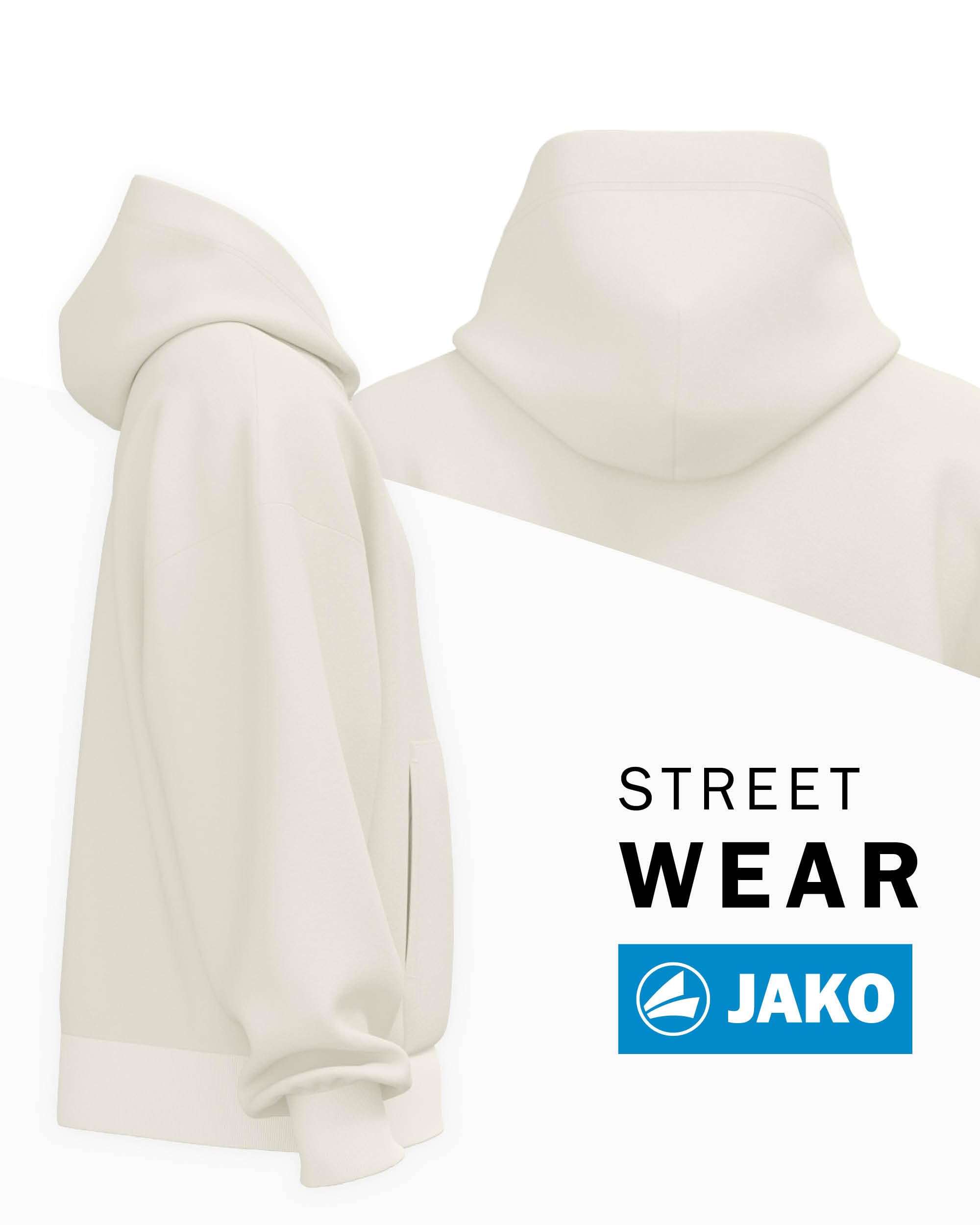 JAKO Kapuzensweat Wardrobe Kapuzenpullover Herren & Damen – Für einen lässigen Retro-Look, herrlich weiche Baumwolle 400 g/m², 100% Heavy Cotton