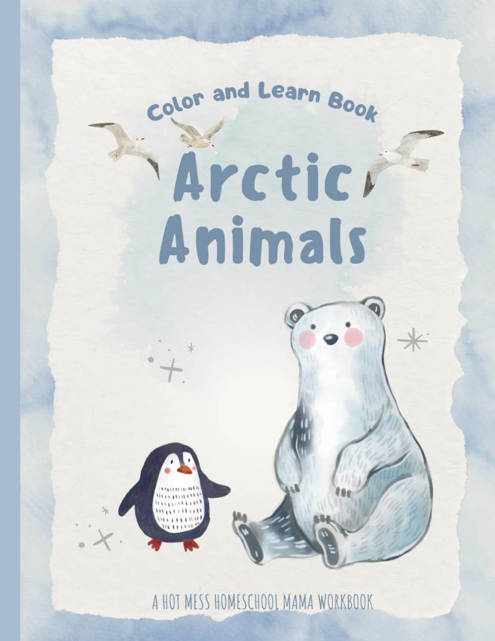 Color and Learn: Arctic Animals