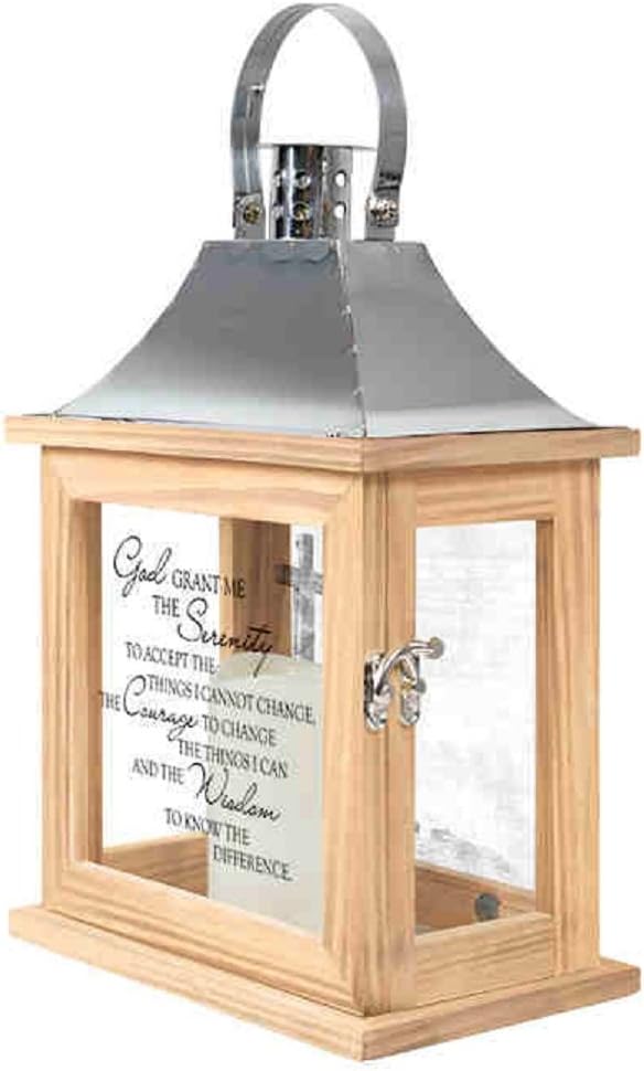 Carson Memorial Lantern Serenity Prayer Home Decor Home