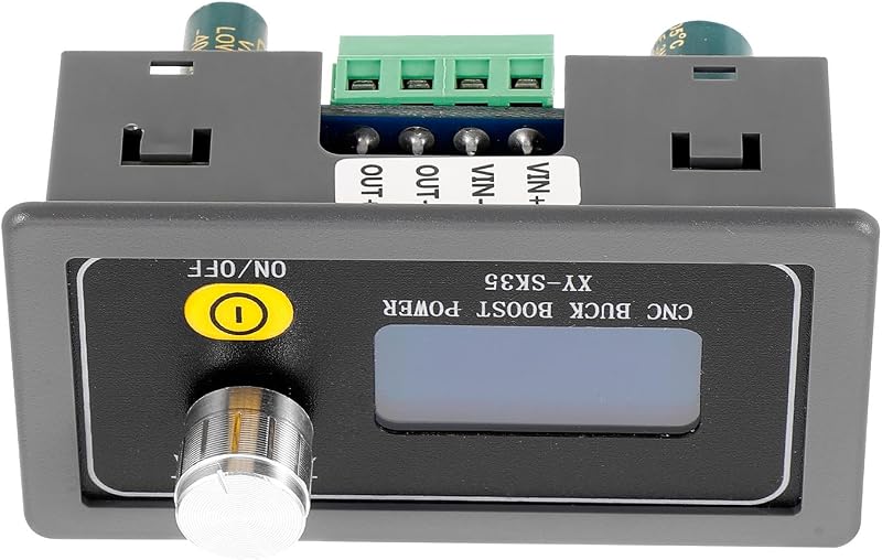 Adjustable Dc Electronic Voltage Stabilizer Module, High Efficiency Buck Converter Current Regulator for Solar Panel Charging and Household Power Management