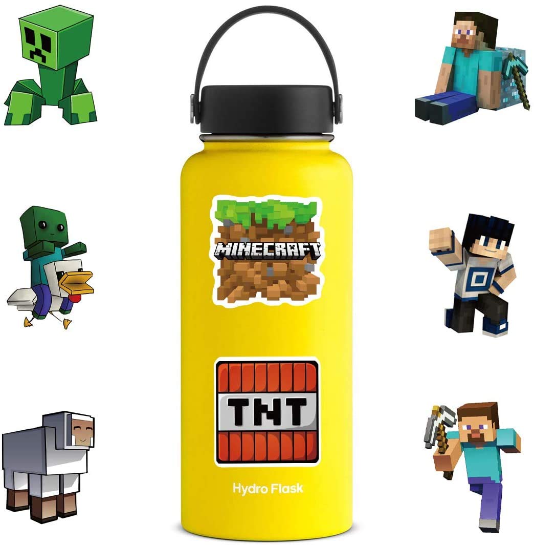 50 Stück Vinyl-Aufkleber Set – Wasserdicht, 5-10 Cm, Für Laptop, Wasserflasche, Skateboard, Kühlschrank