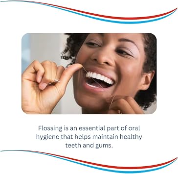 Aquafresh Triple Protection Toothpaste Bundle - Includes 3 x 100ml Tubes of Aquafresh Triple Protection Toothpaste & 1 x 45m Crystal Dental Floss - Complete Oral Hygiene Kit by Kevagh