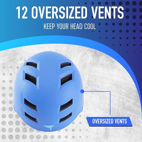 Miniatura 4 de Flybar Casco de bicicleta, casco multideportivo, ligero con doble certificación con esfera ajustable, protección contra impactos para actividades