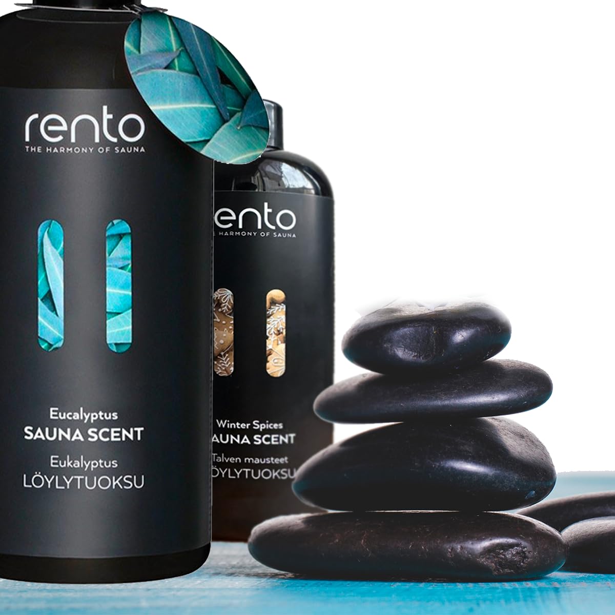 Rento Aromas para Sauna Eucalyptus y Ginger 2x400ml