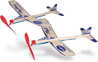 5 Guillow's #52 Sky Streak Balsa Wood Toy Airplane Twin Packs (10 Planes Total)