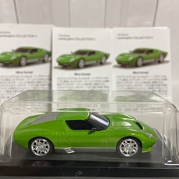 京商 ランボルギーニ　1/64ミニカー3台セット 京商 ランボルギーニミウラ 1/64 3台 - メルカリ
