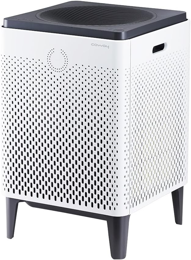 Air Purifier for Large Spaces [Home, School, Hotel, Hospital upto 2842ft² Advanced Dual Purification System, 3in1 GreenHEPA Filter Virus, Bacteria, Allergens Made in Korea, 5 Year Warranty AM400