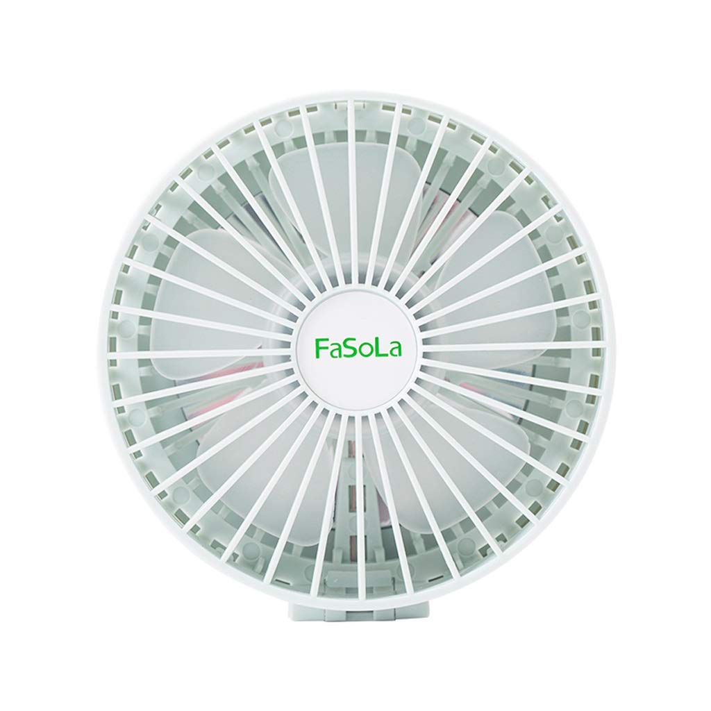 Ventilateur portable mignon rechargeable et pliable couleur vert