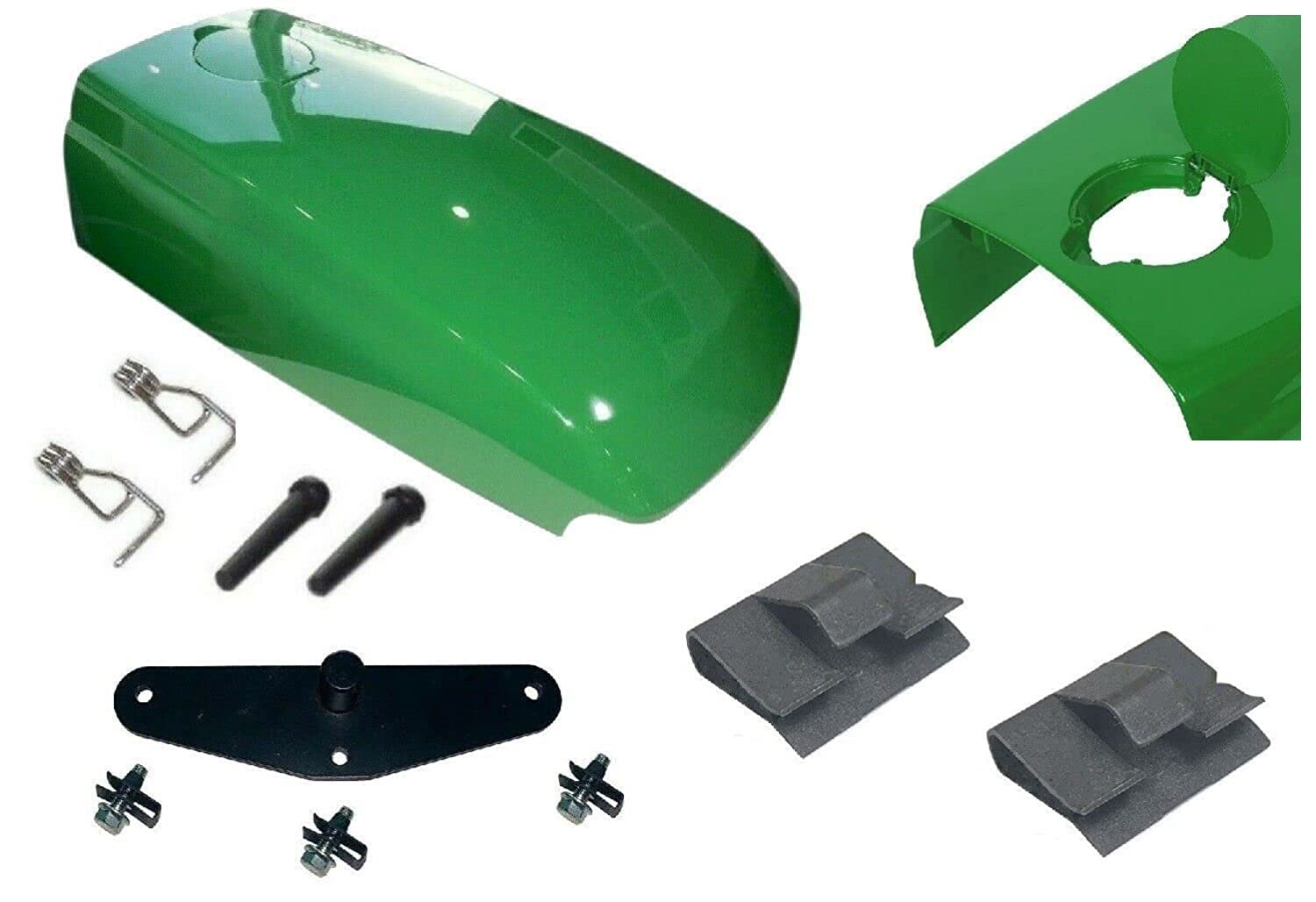 Amazon.com: New Upper Hood With Installed Fuel Door/Catch/CLIP