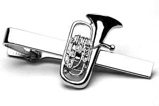 Euphonium Silver-plated Tie Bar/Clip/Slide