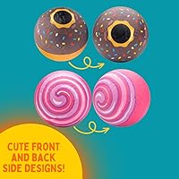 Vista 6 de SCS Direct Gaga Ball - Pelotas para patio de recreo (8.5 pulgadas) con bomba de aire, paquete de goma duradera para recreo, dodgeball, kickball