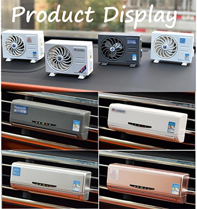 Miniatura 6 de Salida de aire acondicionado para automóvil, aromaterapia, ambientadores de aire acondicionado de automóvil, forma creativa de aire acondicionado,