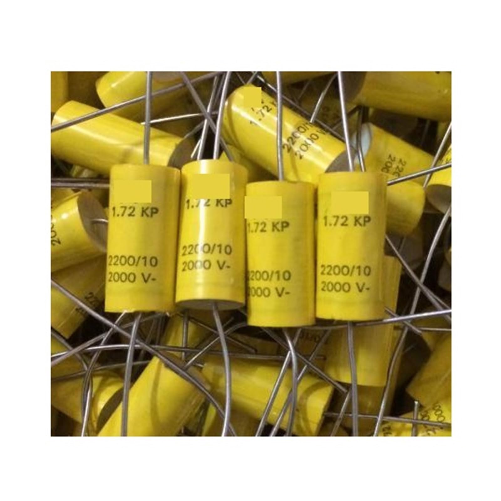 Condensateur film 2000V 2200P absorbant les hautes tensions électriques