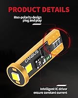 Vista 7 de LASFIT 194 LED Bulb 6000K White, T10 168 2825 W5W LED Replacement Light Bulbs, For Dome Map Light, Door Light, Courtesy Light, License Plate Light