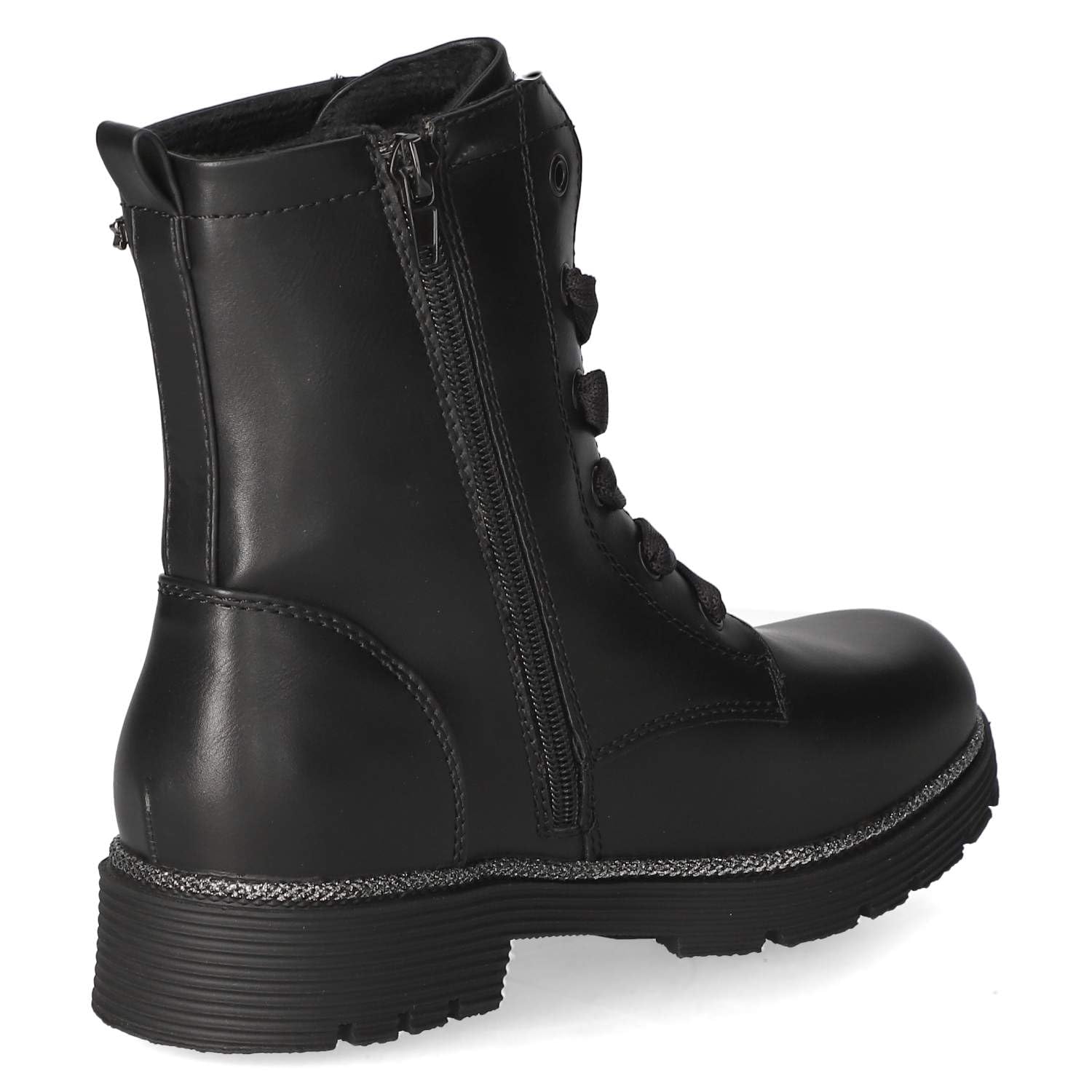 Indigo 452306000/008 Stiefel Synthetik Mädchen in schwarz