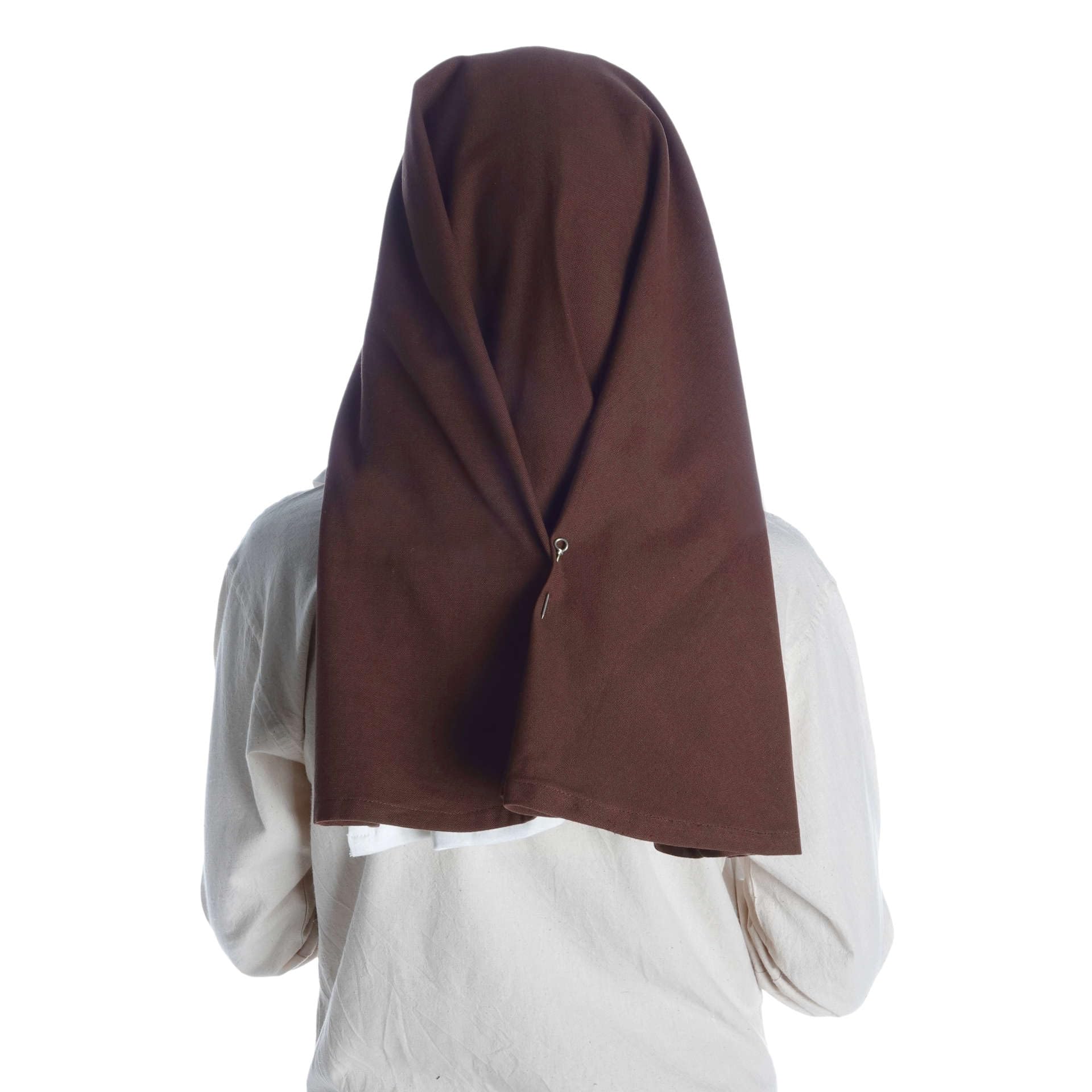 Medievale Velan Suora Copricapo Cotone Modello: Hildegard