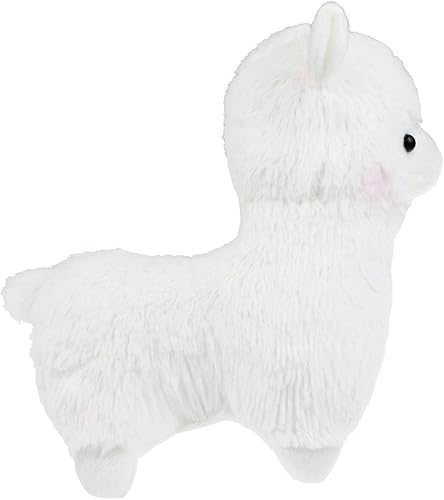 Miniatura 3 de Peluche de peluche suave para bebé, juguete de llama, cordero, alpaca, blanco, muñeca de 7 pulgadas, almohada de felpa para niños, muñeca de felpa