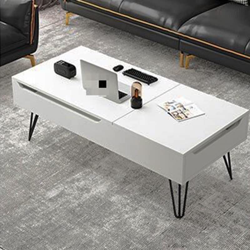 Coffee Table,Coffee Tables for Living Room Tables, Room Table Lift Top Coffee Table,with Storage Small Coffee Table,Modern Coffee Table,120/100cm*50cm*41/55cm,for Living Room, Reception Room, Office