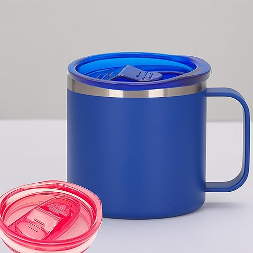 Miniatura 5 de Paquete de 5 tapas de repuesto delgadas de 20 onzas, de plástico, a prueba de salpicaduras, a prueba de derrames, para vaso, enfriador de café