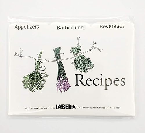 Receta tarjeta divisor 3-by-5-inch Set