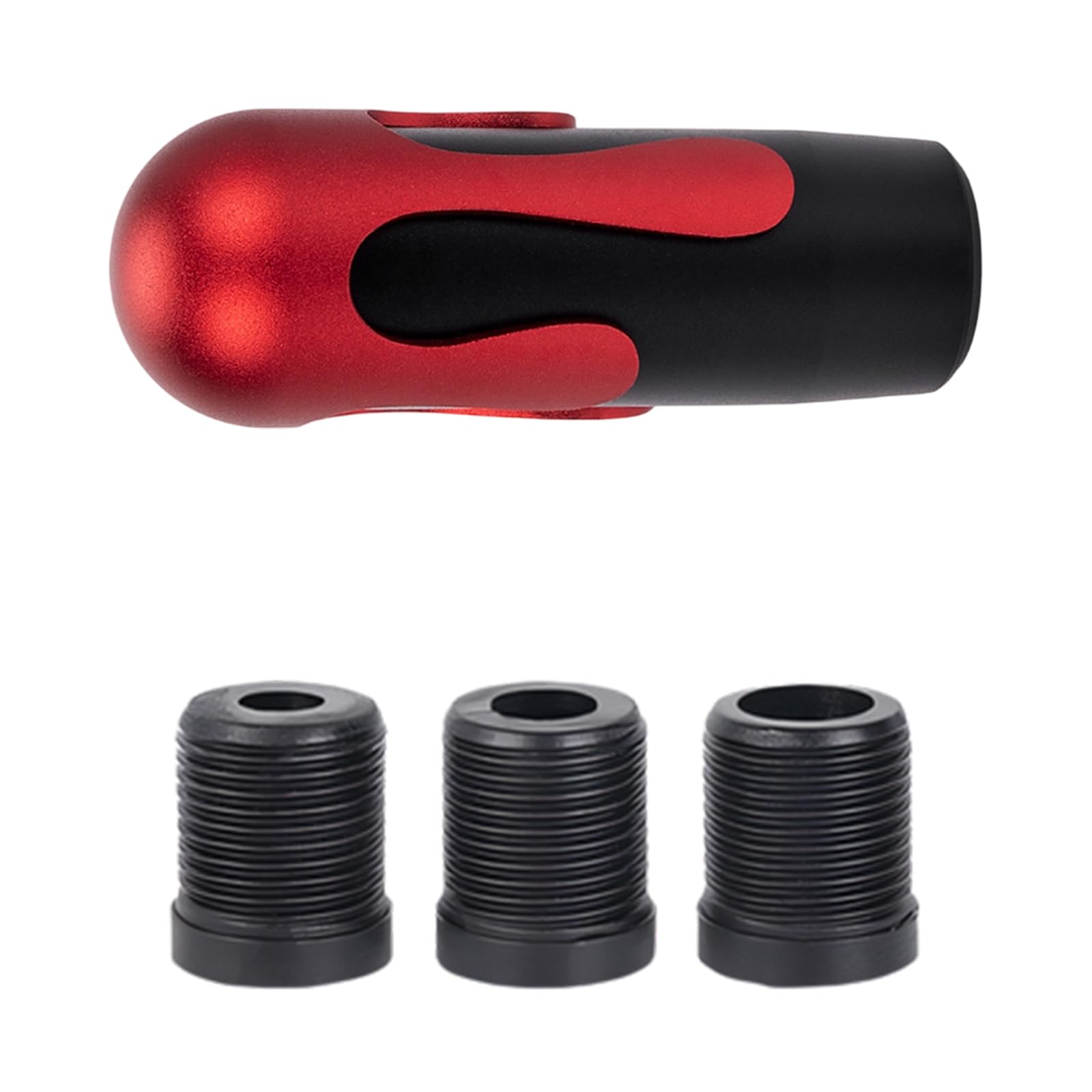 Limtula Red Upgrades Metal Car Gear Shifts Knob With Fun Ice Cream Design Strong & Fashionable Decors For Smooth Shifting Modern Change Knob