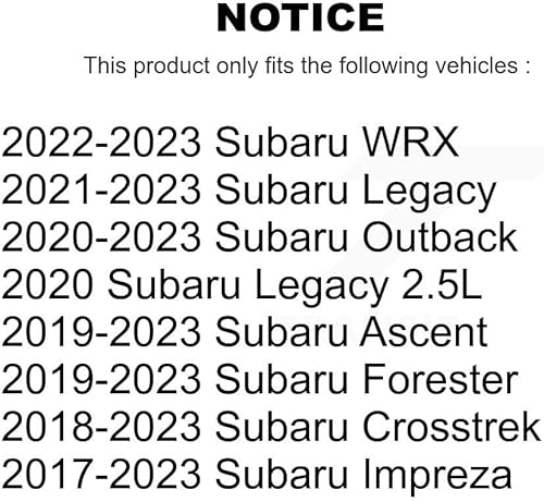 Miniatura 2 de Filtro de aire 57-WA10713 para Subaru Crosstrek Impreza Forester Ascent Outback Legacy WRX
