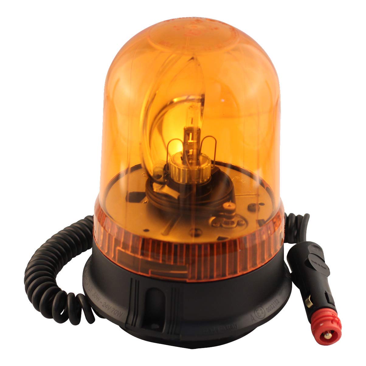 drehstrahler Halogen 12V 55W orange Magnetfuß