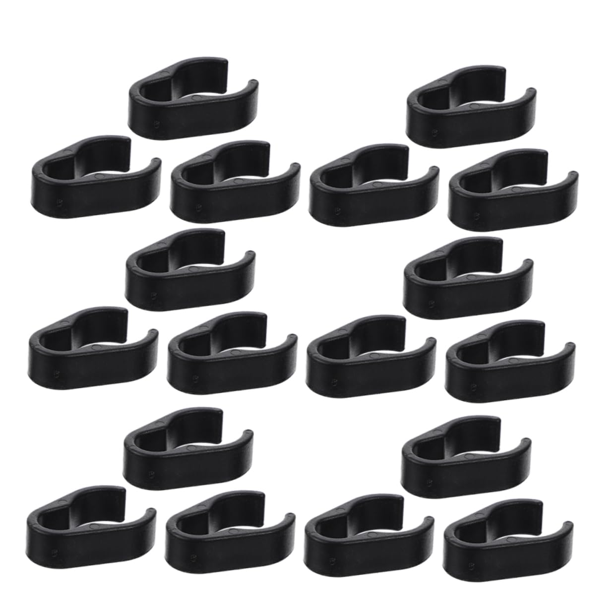 KOMBIUDA 50Pcs Mic Stand Cable Clamp Simple Microphone Accessories for Easy Attachment Tool Installation Compatible with Various Mic Cables Compact and Portable Design