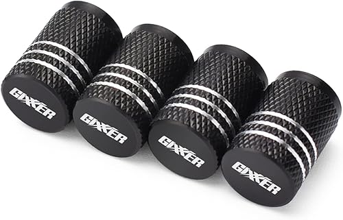 Vista 7 de Para Suzuki Gixxer 150 250 Sf Gixxer 155 2022 Motocicleta CNC Aluminio Rueda Válvula de neumático Tapas herméticas