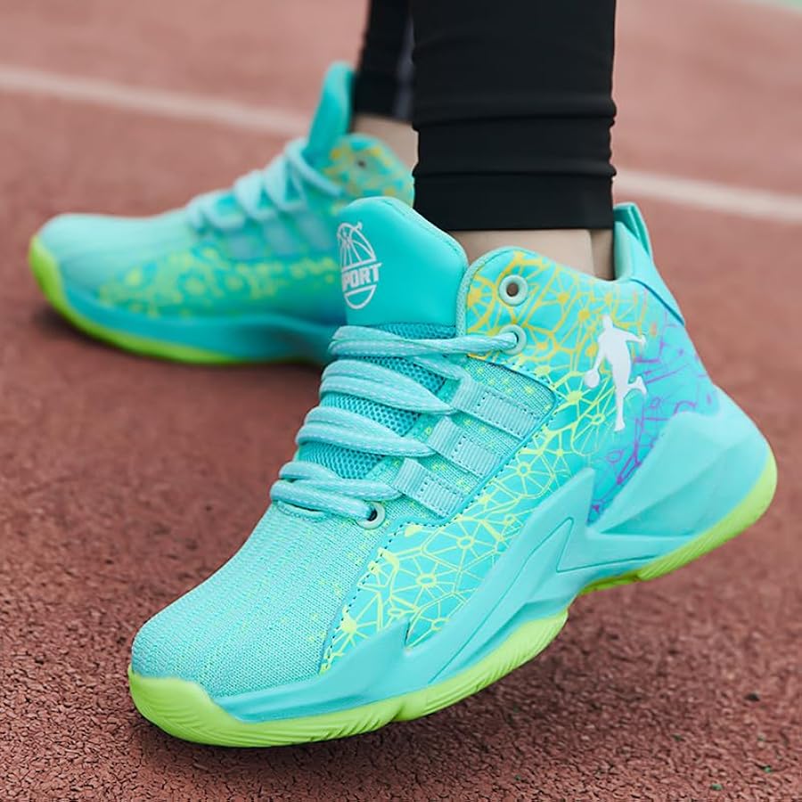 バスケシューズ Amazon | [DZXZ] バスケットシューズ ジュニア バッシュ キッズ