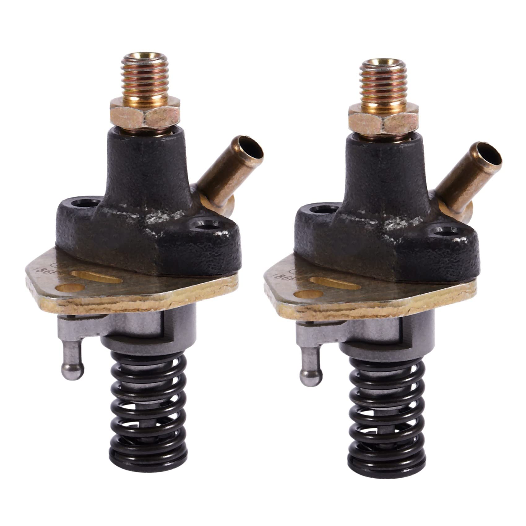 Jnchdghwa 2X for 186F Injection Pump Without Solenoid Valve for 186 186F 10HP Engine Oil Pump Tiller Accessories