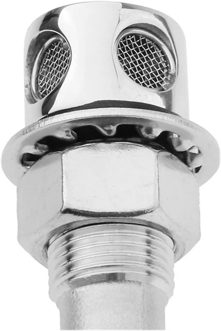 FERDUS Ship Fittings 316 Stainless Steel Boat Fuel Gas Tank Vent for 5/8 inchInner Diameter Hose Stainless Steel
