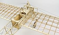 Vista 4 de Balsa Wood airplane kits DIY Bleriot Wooden Models Aircraft, Laser Cut Balsa Wood Plane Kits to Build for Adults, Perfect 3D Wooden Puzzles Airplane